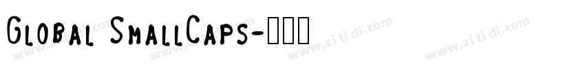 Global SmallCaps字体转换